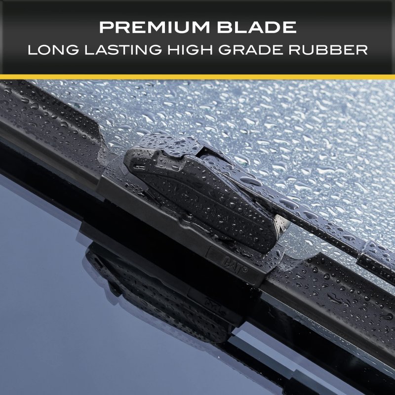 C2 0 Heavy Duty Beam Windshield Wiper Blades 28 In And 21 Pair All Season Streak Free For Cars Trucks Vans Pickups Suvs Black