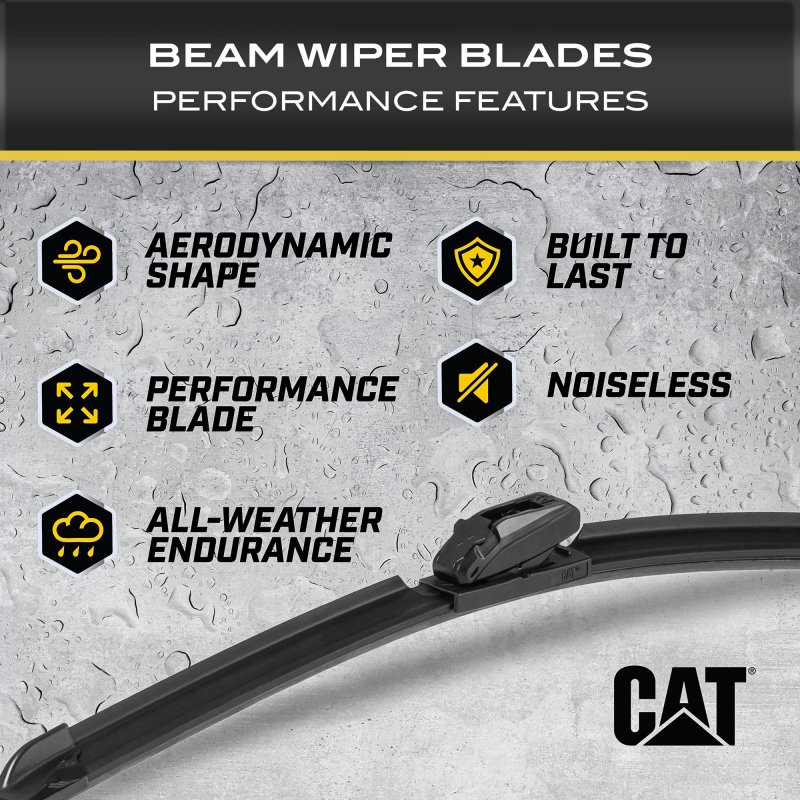C2 0 Heavy Duty Beam Windshield Wiper Blades 28 In And 21 Pair All Season Streak Free For Cars Trucks Vans Pickups Suvs Black