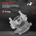 A-premium Pai 2 Rear Wheela Bearinga Anda Huba Assembly Compatible With Toyotaa Yarisa 2019-2020 A Iaa 2017-2018a A Sciona