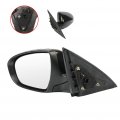 Ocpty Driver Side View Mirror Compatible With 2011-2013 For Kia Optima K52011-2013 Hybrid Black Smooth Power Signal Lamp Manual