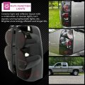 Hecasa Taillight Tail Lights Pair Compatible With 1999-2006 Chevy Silverado 1500 2500 3500 1999-2003 Gmc Sierra Smoke Lens