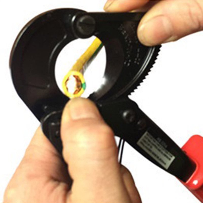 Hs-325a Wire Cutter Heavy Duty Ratchet Cable Up To 240mma Electrical Cutting Hand Tools Ratcheting
