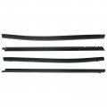 Autokay Door Window Outer Weatherstrip Belt Molding Seal Kit Front And Rear Compatible With Toyota Tacoma 2005-2016 Replace