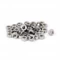 Hex Nuts M2 5x0 45mm Unc 304 Stainless Steel Thread Hexagon Nut 50pcs 