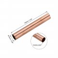 Uxcell Copper Round Tube 15mm Od 0 5mm Wall Thickness 100mm Length Straight Pipe Tubing 2 Pcs