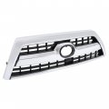 Kuafu Front Grille Compatible With 2006-2009 Toyota 4runner 5310035a53c0 To1200299 Plastic Bumper Grill Silvery Black 