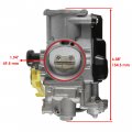 Caltric Carburetor Compatible With Honda 16100-hm3-l01 16100-hm3-l00 16100-hm3-671 16100-hm3-670