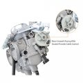 Goofit Twin Carburetor Double Cylinder Carb Replacement For Chamber 250cc Rebel Cmx Cmx250 Ca250