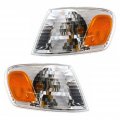 Front Turn Signal Corner Light Assembly Pair For Toyota Corolla 2001 2002 Driver And Passenger Side Fender Replacement 