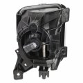 Auto Dynasty Factory Style Front Bumper Driving Fog Light Lamps Compatible With Ram 1500 Ram Classic 13-20 Driver Left Side