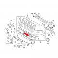 Britpart Bumper Trim Retainer Set Of 2 Compatible With Land Rover Lr2 Lr3 Lr4 And Range Sport Part Dyf500010
