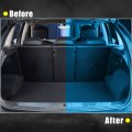 X Autohaux 8pcs Interior Car Led Lights Accessories For Tesla Model 3 Y S X Footwell Door Puddle Light Trunk Inside Under Glow