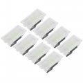 X Autohaux 8pcs Interior Car Led Lights Accessories For Tesla Model 3 Y S X Footwell Door Puddle Light Trunk Inside Under Glow