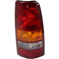 Tail Light Assembly For Chevy Silverado 1500 2500 1999 To 2002 And Sierra 2003 Driver Side Fleetside Halogen 19169017 