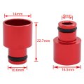 Fuel Injector Top Hat Adapters For Honda Civic Integra B D Series B16 B18 D16z D16y