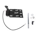 Side Mount Motorcycle License Plate Bracket Relocator For Sportster 48 72 Iron 883 1200 Nightster Roadster 2004-2019 With Led 