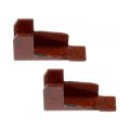 Spindle Nut Retainer Key For Dodge D350 W350 1990 1991 1992 1993 2 Pieces Steel Replacement E4uz4a406 A 