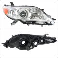 Halogen Headlight Assembly Replacement For Sienna 2011 2020 Passenger Right Side Chrome Housing Projector Lens Oe Number 