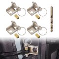 Quick Connect Door Bracket Assembly For Jeep Wrangler Gladiator 2018 And Newer 4 Pack Removal Brackets Faster Installation 