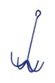 Tough-1 4 Prong Cleaning Hook 