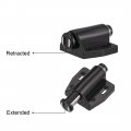 Uxcell Magnetic Touch Catch Latch Closures Nylon Black For Cabinet Door Shutter