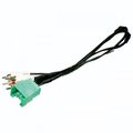 Scosche Fd11b Audio Input Wire Harness Connector With 4 Ch Rca To 16-pin Plug For Select 1995-97 Ford Premium Sound Vehicles 