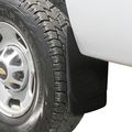 Universal Fit Mud Flaps Guards Splash Front Or Rear Molded Pair Set 2pc 