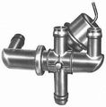 74701 Heater Valve Ball With Threaded Inlet And Sae Outlet Vehicle Specific Plastic Construction 2 Ports 