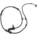 Abs Speed Sensor For Nissan Frontier 1999 2000 2001 2002 2003 2004 And Xterra Front Passenger Side 4wd Rwd 2 Male Terminals 