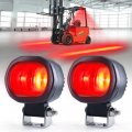 Etzone Mini Led Forklift Light 1000lm Red Warehouse Pedestrian Safety Danger Zone Warning 10w Dc 12-80v 2 Pack 