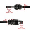 Caltric Rear Left Complete Cv Joint Axle Compatible With Yamaha Kodiak 400 Yfm400fa 4wd 2005 2006