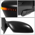Ni1321286 Factory Style Passenger Right Side Mirror Manual Folding Power Adjust Turn Signal Compatible With Rogue 16 Paint To
