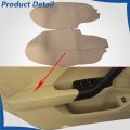 Car Door Panel Handrail Armrest Cover Beige Artificial Leather Replacement For Tsx 2009 2014 2 Piece Set With Installation