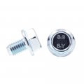 Prime-line 90894 Flange Bolts Class 8 8 Metric M8-1 25 X 12mm Zinc Plated Steel Pacine 90894 Flange Bolts Class 8 8 Metric M8-1