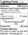 Satco S5886 Mogul Bulb In Light Finish 8 31 Inches Clear
