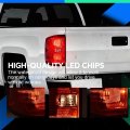 Left Tail Light Assembly For Chevy Silverado 1500 2500hd 3500hd 2016 2019 And Gmc Sierra 3500 Hd Red Lens Driver Side Gm2800261