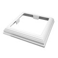 Weatherables 6x6 Post Skirt Weatherproof Premium Vinyl With Easy Slide On Installation Patios Porches Mailboxs Or Fence Post 