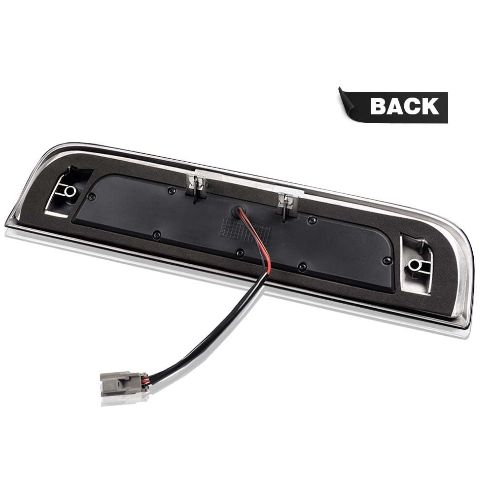 Led 3rd Rear Brake Light For Chevy Silverado 1500 2500 Hd 3500 Gmc Sierra 2500hd 2014-2018 Cargo Tail Lamps Smoky Clear Lens