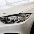 Headlight Eyebrow Front Trim Headlamp Eyelid Cover Sticker Piano Black For 4 Series F32 F33 F36 2012a 2020
