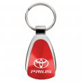 Au-tomotive Gold Teardrop Key Fob For Toyota Prius Red