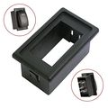 Mictuning Mh001 Rocker Switch Holder Panel Housing Kit Fireproof Abs Plastic Black 1 Pack