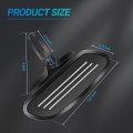Motorcycle Passenger Floorboards Black Streamline Footboards With Mount Bracket Kits Compatible Street Glide Road King Electra