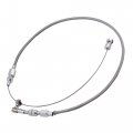 Gskmotor 24 Universal Throttle Cable Hi-tech Braided Stainless Steel For Ford Chev