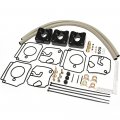18-7768 Carburetor Repair Kit Replacement For 40-50hp 2-stroke Outboards Replaces 6h4-w0093-03-00 6h4-w0093-02-00 Sierra 