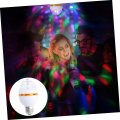 Uonlytech Colorful Light Bulb Rotating Party Disco Ball To Rotate Led