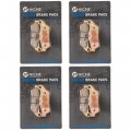 Niche Brake Pad Set For Ducati Multistrada 1200 Monster 620 Harley-davidson Street 500 750 Front Rear Ceramic 4 Pack