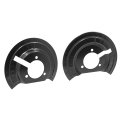 Secos 2pcs Front Brake Dust Shields Left And Right Side Black For Dodge Ram 1500 2002-2010 68232018aa 68232019aa