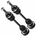 Caltric Front Right And Left Cv Joint Axles Compatible With Arctic Cat 250 300 4x4 2002 2003 2004