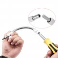 Uxcell Flexible Extension Screwdriver Bit Holder Magnetic Extention Hex Shaft Screw Drill Connection Tip 5 9-inch Flex 1 4