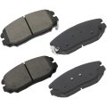 Front Ceramic Disc Brake Pad Set D1125 For Hyundai Azera 2006 2011 Sonata 2010 And Kia Amanti 2007 2009 